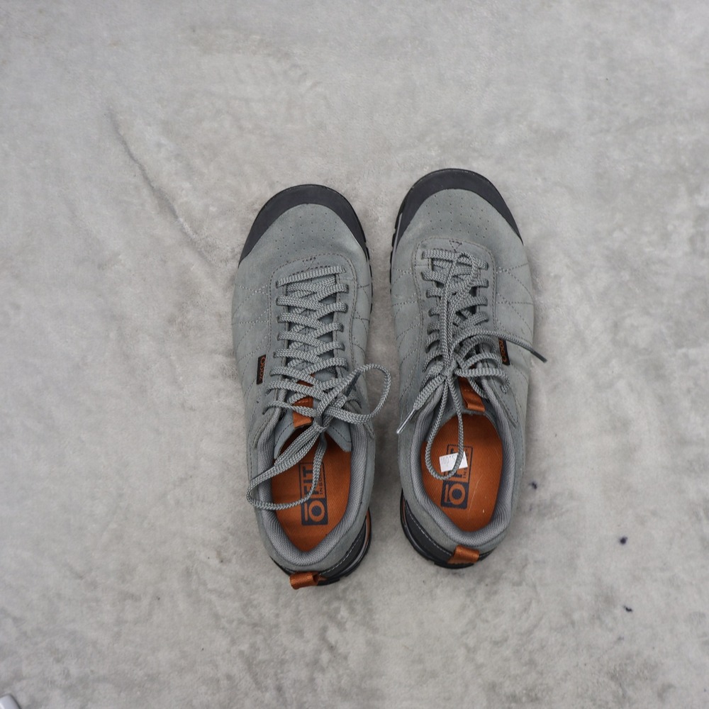 Oboz Mens 9.5 Hiking Shoes Green Bozeman Low Suede Lace Up Trail Trek Outdoor - Picture 7 of 15
